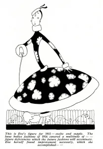 Fashions Prints: Eves figure for 1915
