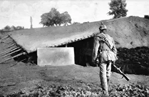 Feature Prints: An exceptionally large splinter-proof shelter: A feature of modren entrenchments