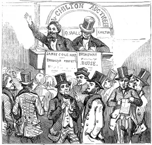 Buying Prints: The Exchange, New York, 1856
