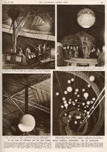 Discovery Prints: Exhibits in Dome of Discovery and Shot Tower, London