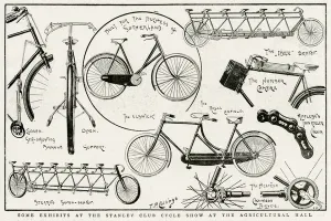 Camden Prints: Exhibits at the Stanley Club Cycle Show 1896
