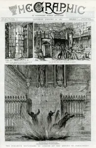 Unrest Prints: Explosions at Houses of Parliament 1885