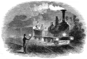 Eastern Prints: The Express Mail Train, 1844