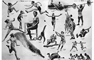 Jumper Prints: Expressions and Impressions, 1948 London Olympic Games