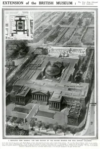 Floor Prints: Extension of the British Museum, London