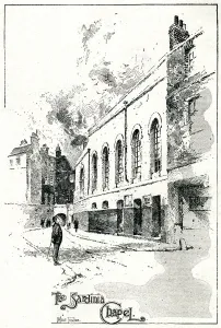 Exterior Prints: Exterior of the Sardinian Chapel, 1897