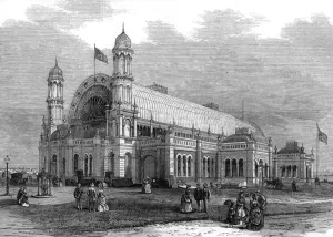 Alfred Prints: Exterior of the Sydney Exhibition Building, 1872