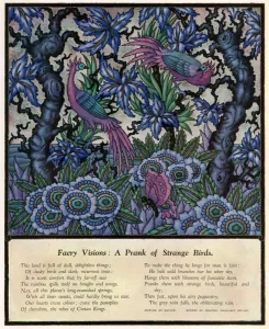 Unusual Prints: Faery Visions - a Prank of Strange Birds