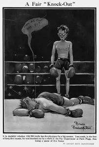 Ring Prints: A Fair Knock Out by Bruce Bairnsfather