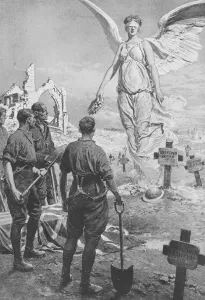 Grave Prints: Fame Visits the Heroic Unknown Dead