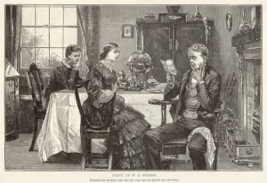 Handed Prints: Family Breakfast 1885