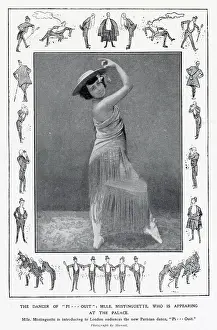 Parisian Prints: Famous French dancer