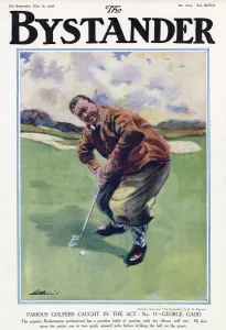 Habit Prints: Famous Golfers Caught In The Act. No. 11. George Gadd