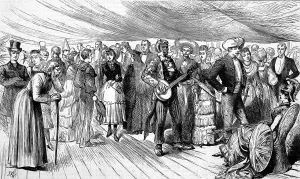 Troop Prints: Fancy-Dress Ball on H. M. T. Serapis, Crossing the Equator