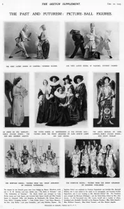 Movements Prints: Fancy dress costumes at the Picture Ball