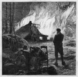 Terrorists Prints: Farm Destroyed