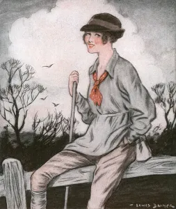 Pretty Prints: The Farmers Boy by Lewis Baumer