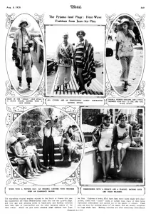 Tourism Prints: Fashion from the French Riviera, 1928