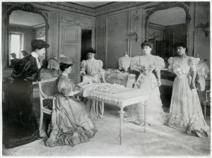 Paris Prints: Fashion House latest Paris blouses 1905