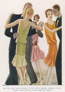 Flat Prints: Fashion illustration from The Sphere 1927