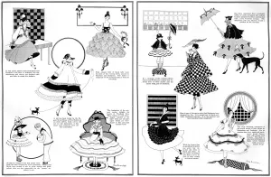 Burberrys Prints: Fashion inspired by Tatler magazine and Eve, WW1