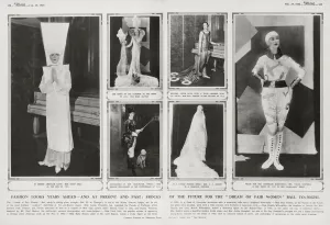 Frocks Prints: Fashion looks ahead, Dream of Fair Women ball