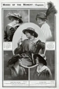 Straw Prints: Fashion for the moment 1913
