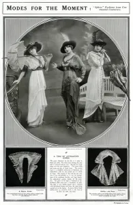 Ribbon Prints: Fashion for the moment 1913