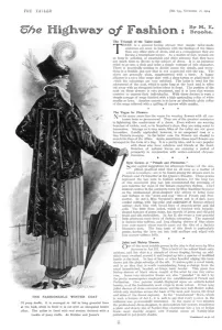 Dickins Prints: The fashionable winter coat
