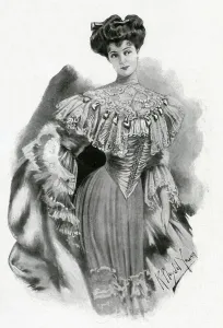 Fashion Prints: Fashionable woman 1905