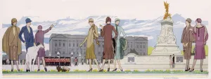 Attired Prints: Fashionable women