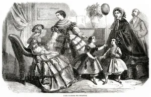 Childrens Prints: Fashions for December 1856