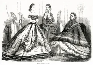 Ribbon Prints: Fashions for May 1865