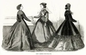 Images Dated 4th December 2018: Fashions for November 1865