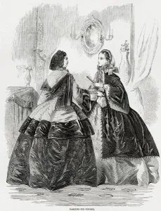 1850s Prints: Fashions for October 1857