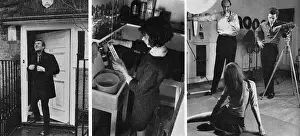 1966 Prints: Part of a feature from London Life magazine charting the daily routine of Patrick