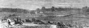 Images Dated 8th July 2004: The Federal Army advance in Virginia; American Civil War, 18