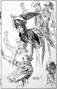 Football Prints: A Female Football Fan, 1908