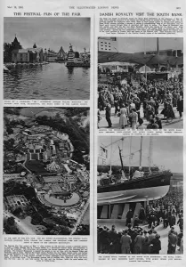 Informal Prints: Festival of Britain and Fun Fair, with Danish royal visitors
