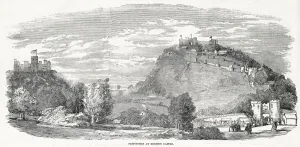1850s Prints: Festivities at Beeston Castle, 1851