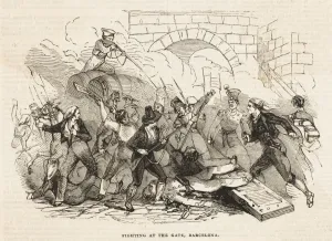Caught Prints: Fighting in Barcelona