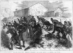 Spain Prints: Fighting Near Bilbao
