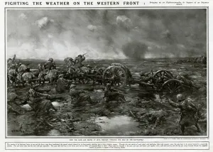 Fields Prints: Fighting the weather on the Western Front 1916