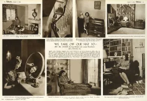 Film Prints: Film Director Jill Craigie in her home