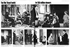 Television Prints: The film the Royal Family, 1969