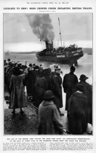 Departure Prints: Final evacuation of British troops from Ireland, 1922