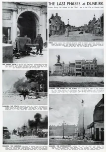 Street Prints: Final phases during the evacuation of Dunkirk, WW2