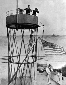 In Formation Prints: Fire Control Top of an American Warship, 1910