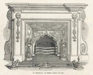 Displayed Prints: Fireplace / Bailey & Son