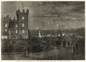 : Fireworks at Floors Castle